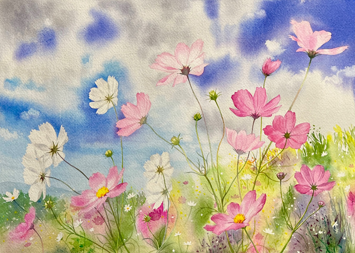 青山一樹展『水彩画のひととき』