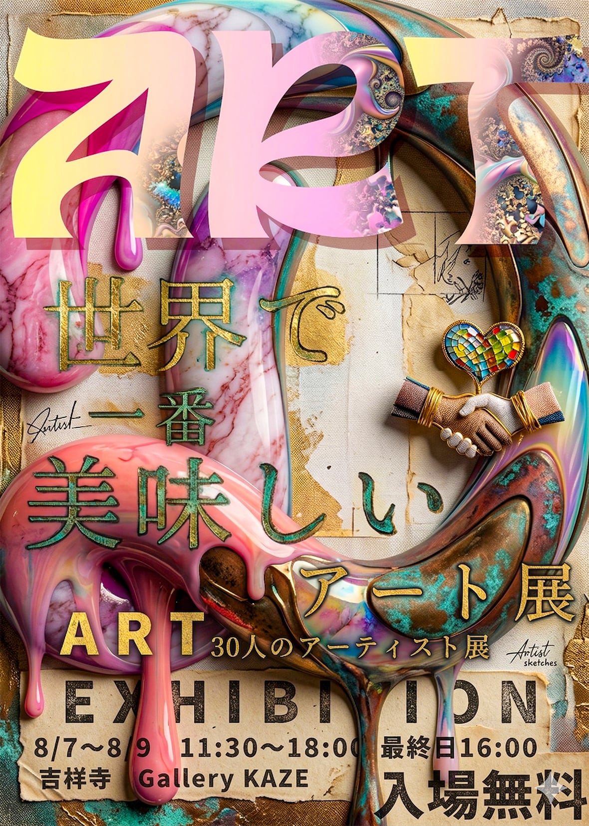 『世番で一番美味しいアート展』